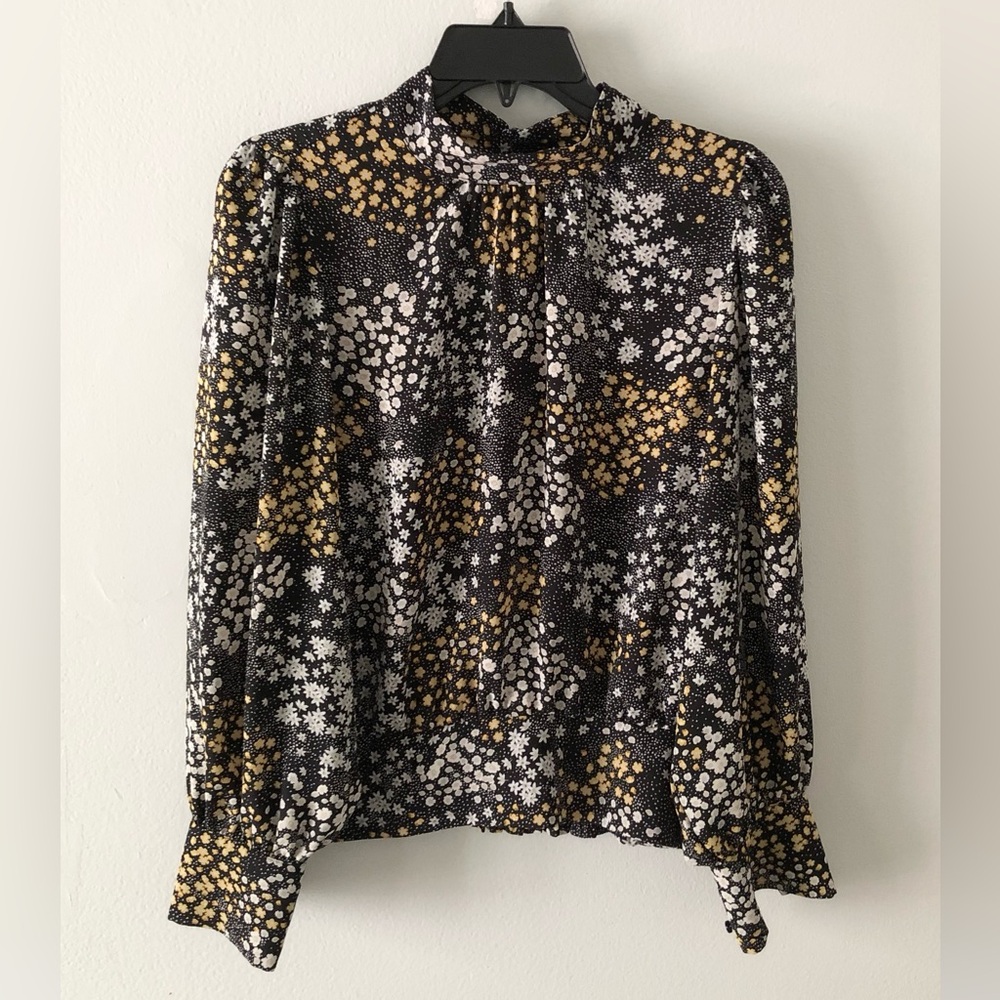Ann Taylor High Neck Blouse